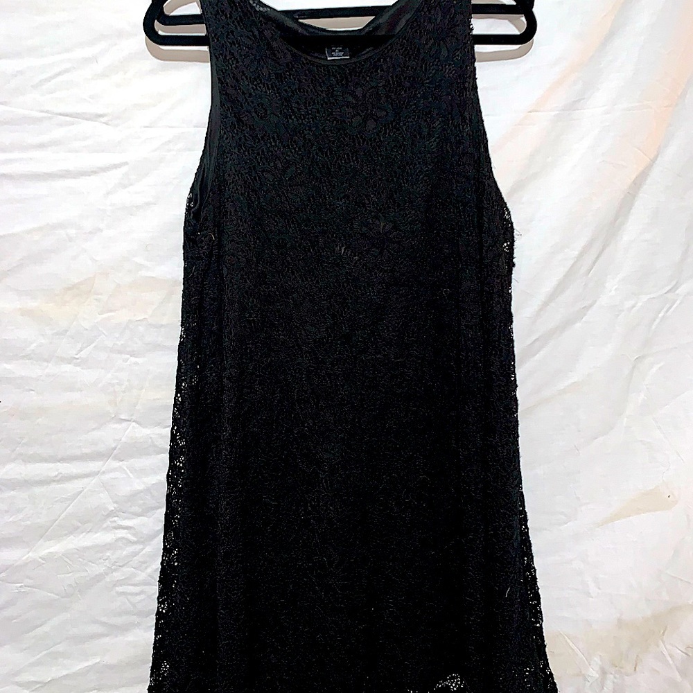Joe & Elle That little Black Lace Dress XL Classic Short Forever Shift Dress